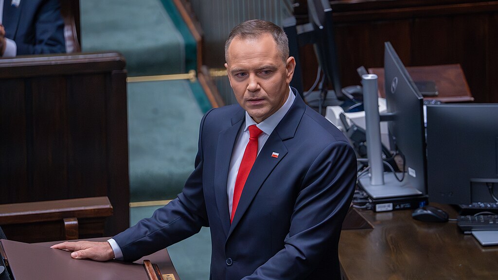 Obywatelstwo polskie - ilustracja do artykułu, na zdjęciu Prezydent RP Karol Nawrocki